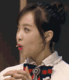 美女 鼓掌 侧脸 宋茜 嘟嘴