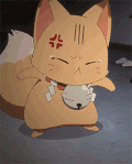 猫咪 惊吓 吃惊 二次元