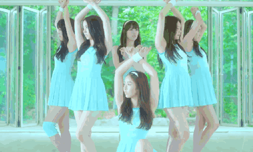 Gfriend MV 今天开始我们 动作 手势 跳舞