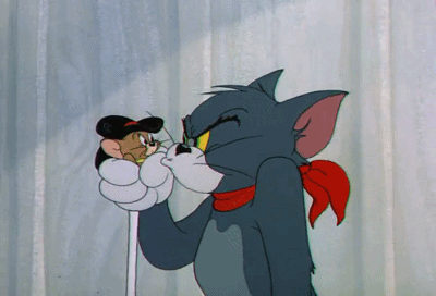 汤姆猫小老鼠可爱搞笑gif动图_动态图_表情包下载_soogif