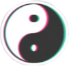 贴纸 太极 阴阳鱼