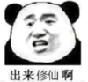 暴漫 文字表情包 出来修仙啊 搞笑 魔性 逗