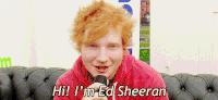 爱德华·克里斯多弗·希兰 艾德·希兰  ED+sheeran hi 自我介绍 欧美歌手