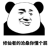暴漫 文字表情包 修仙者的沧桑你懂个屁 搞笑 逗 沙雕