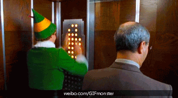 电梯  时候  遇到  这样的人