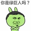 金馆长 坏笑 逗比 你是绿巨人吗