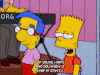 巴特 弹琴 同班同学 Milhouse 动画片