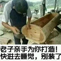 老子亲手为你打造快进去睡觉别装了 棺材 斗图 猥琐 暴漫 恶心