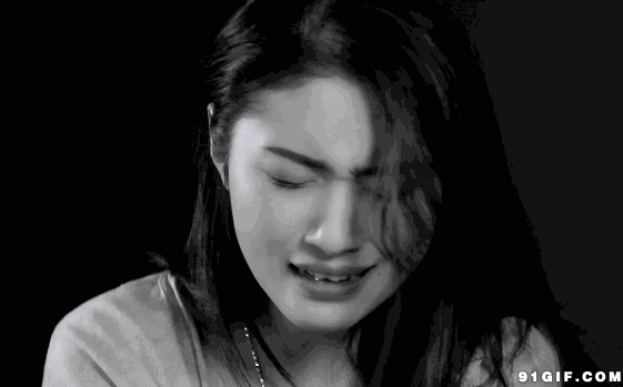 伤心 美女 哭泣 黑头发