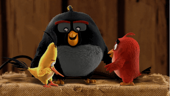 愤怒的小鸟 胖鸟 可爱 卡通