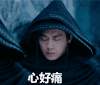 诛仙青云志 张小凡 李易峰 表情包 心好痛 心痛