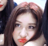 somi 美少女 I.O.I  嘟嘴 不开心 可爱