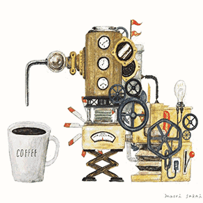 咖啡  转轮  机器  制作