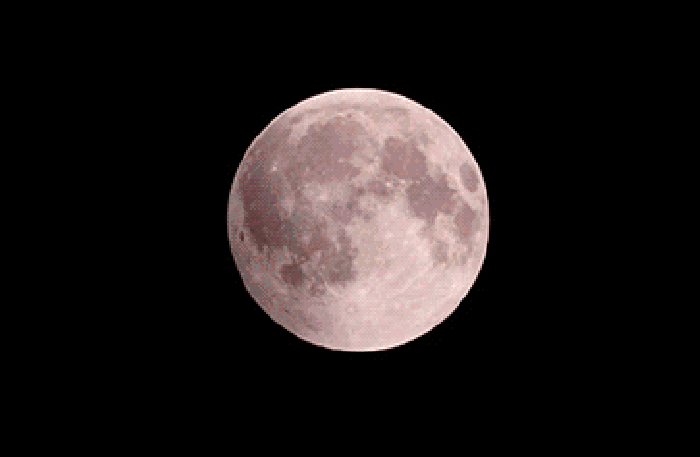 红月亮  全过程  月亮 夜晚