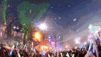 酷炫 音乐节 气氛 嗨