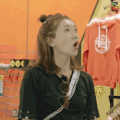 花儿与少年 江疏影 哇哦 震惊 惊讶 soogif soogif出品