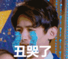丑哭了