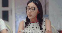 美女 眼镜 交谈 可爱