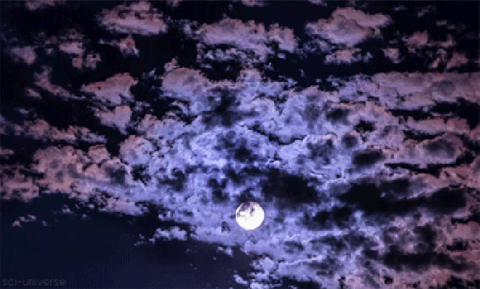 夜景  月亮  天空  唯美