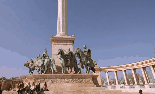 布鲁塞尔 建筑 比利时 纪录片 纪念碑 雕塑 风景