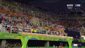 奥运会 里约奥运会 女子 体操 团体 中国队 铜牌 赛场瞬间 平衡木