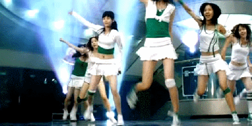 Ending pose 韩国组合 少女时代 跳舞