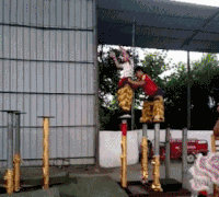 舞狮 练习 技术 厉害