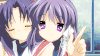 clannad 剪刀手 二次元 动漫