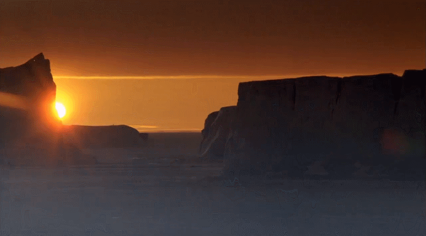 地球脉动 戈壁 纪录片 美 风景 黄昏