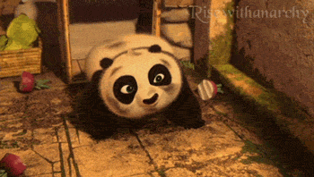 大熊猫gif动态图片,可爱翻滚埋汰动图表情包下载