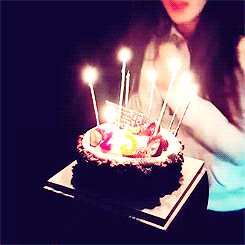 生日蛋糕 蜡烛 许愿 手指