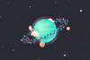黑暗 宇宙 地球 太阳