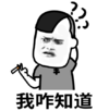 暴漫 文字表情包 我咋知道 搞笑 逗 沙雕