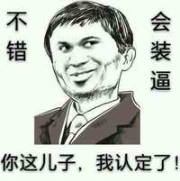 装逼 儿子 斗图 搞笑