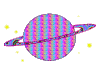 卡通 动画 星球 闪动