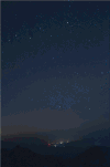夜空 繁星 大自然 美景