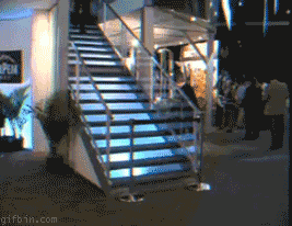 实力派装逼 笑喷 下楼梯 摔倒