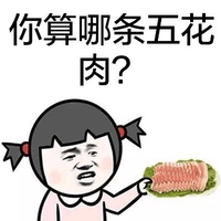 金馆长 你算哪条五花肉 肉卷 怼人