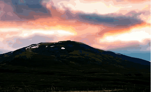 3分钟人生 云 冰岛 太阳 山脉 风景