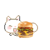芝士汉堡 cheeseburger food