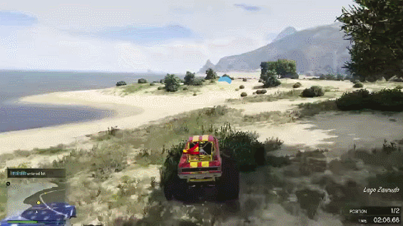 乡下人 卡车 撞车 翻车