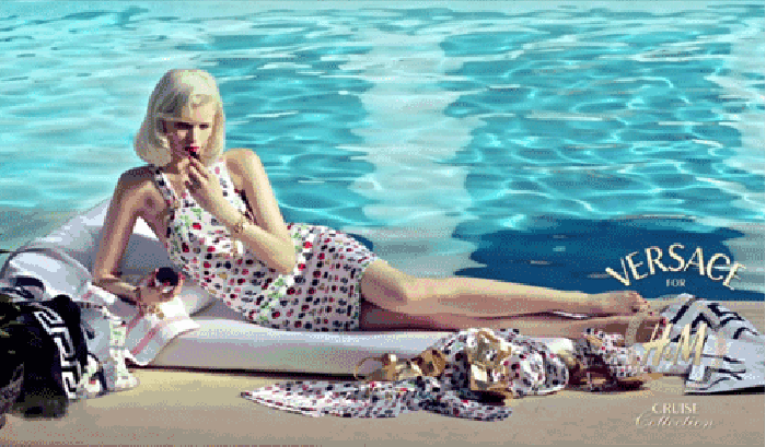 Cinemagraph 泳池 美女 性感
