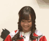 柴田阿弥 美女 可爱 剪刀手