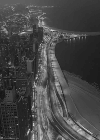车流 黑白怀旧照 城市