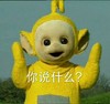 天线宝宝 大眼睛 张嘴 你说什么