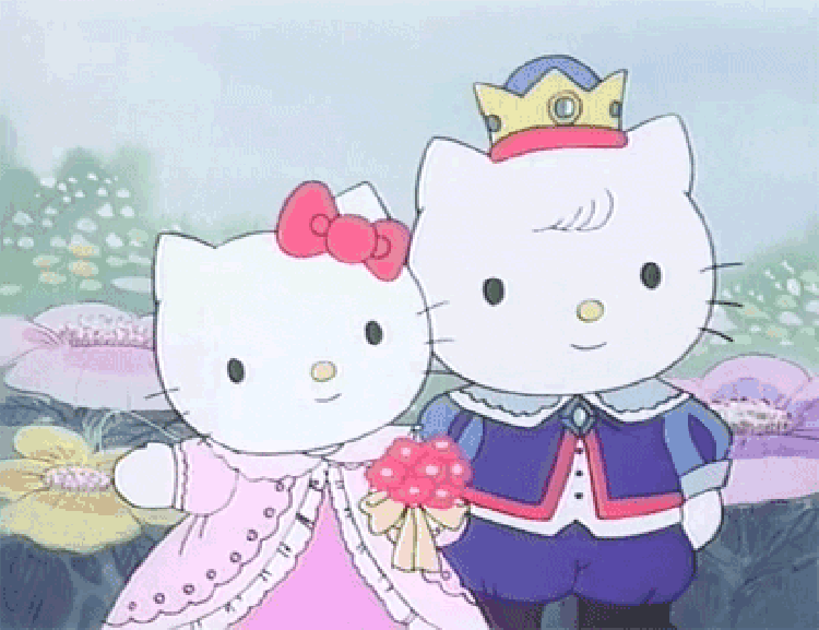猫咪 爱情 皇冠 招手