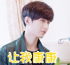 成毅 张起灵 盗墓笔记 帅气 文字表情包