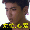 EXO 太忙 太忙心累 心累 soogif soogif出品