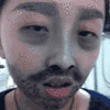 大胡子 挑逗 搞笑 女人