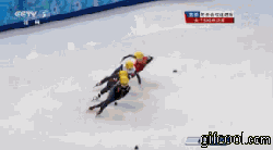 滑冰 李坚柔 女子500M 体育